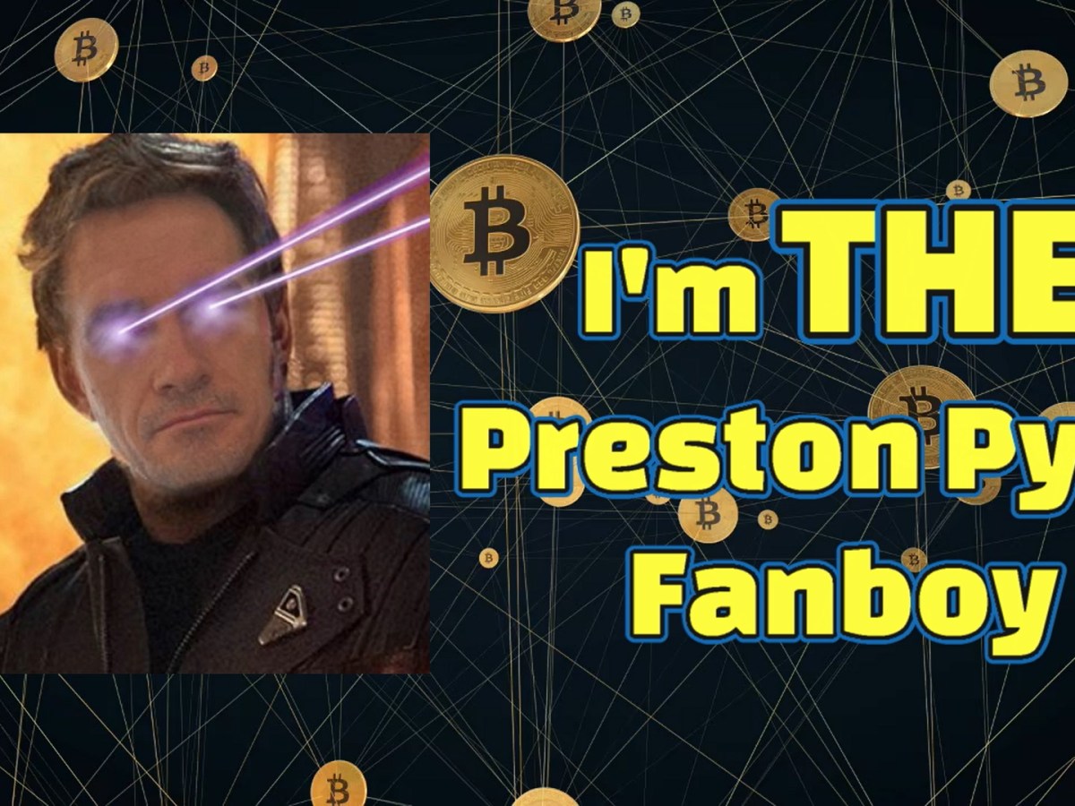 I’m THE Preston Pysh&nbsp;Fanboy