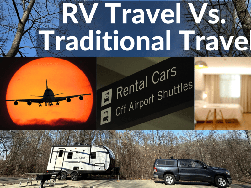 RV Travel Costs (Part 1) – RV Travel Versus Traditional&nbsp;Travel