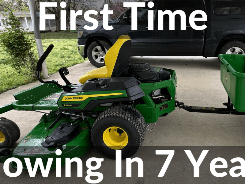 First Time Mowing The Yard In 7 Years – This Old Dean&nbsp;House