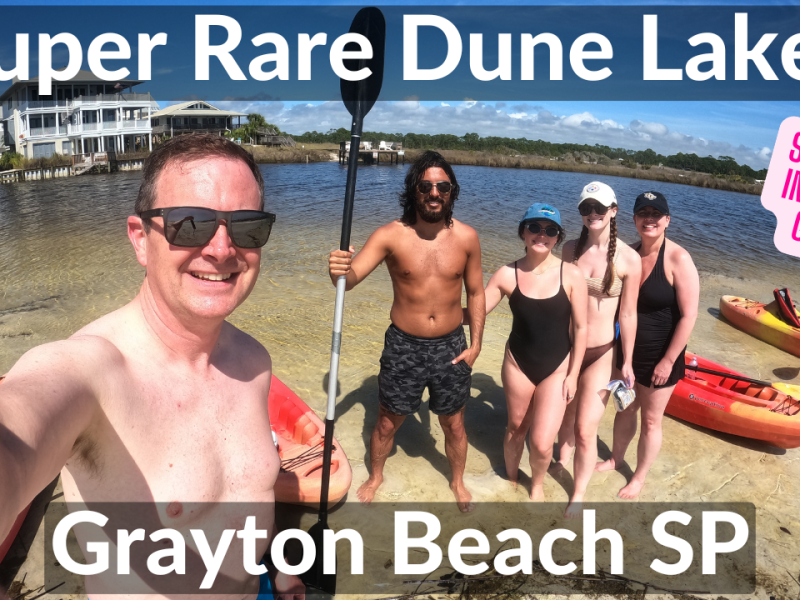 Super Rare Dune Lakes Straight Into The Gulf – Grayton Beach&nbsp;SP